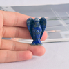 1.5 Inch Lapis Lazuli Stone Small Carved Crystal Angel Figurine